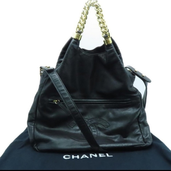 AUTH VERY RARE Chanel XL Rodeo Drive Grand Shopper Bag - Picture 4 of 7